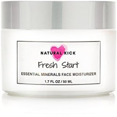 

Natural Kick Face Moisturizer - With Vitamins A, E, Dead Sea Minerals And Shea Butter(50 ml)
