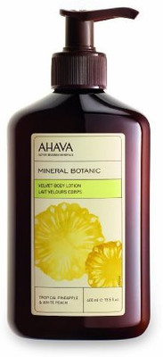 

Ahava Mineral Botanic Velvet Body Lotion Tropical Pineapple & White Peach(400 ml)
