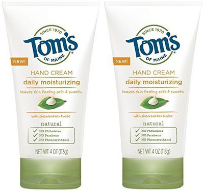 

Tom's Of Maine Daily Moisturizing Hand Cream, Lightly Scented , 2 Count(113.36 g)