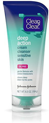 

Clean & Clear Deep Action Cream Cleanser Sensitive Skin(184 g)