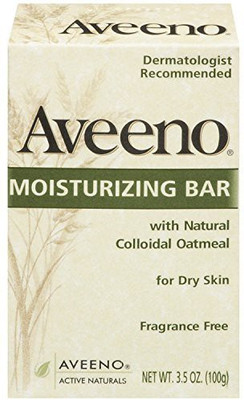 

Aveeno Moisturizing Bar With Natural Colloidal Oatmeal For Dry Skin, Fragrance Free(100 g)