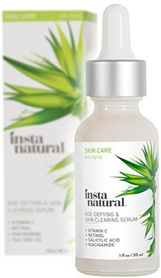 

InstaNatural Vitamin C Skin Clearing Serum Anti Aging Formula(30 ml)