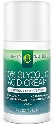 

InstaNatural Glycolic Acid Cream With 10% Glycolic Acid(50 ml)