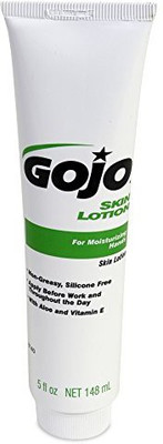 

Gojo 8140 Silicone Free Skin Lotion W/ Aloe And Vitamin E, Herbal Spice Scent 24/ct(148 ml)
