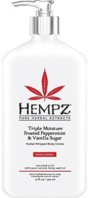 

Hempz Herbal Whipped Body Creme Triple Moisture White Peppermint And Vanilla(500 ml)