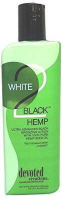 Devoted Creations White 2 Black Hemp Tanning Lotion(250 ml)