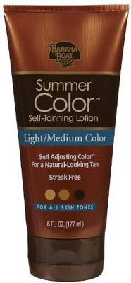 

Banana Boat Summer Color Self-tanning Lotion Light/medium Color For All Skin Tones Tube(177 ml)
