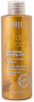 

Om She Golden Body Shimmering Bronzing Lotion(200 ml)