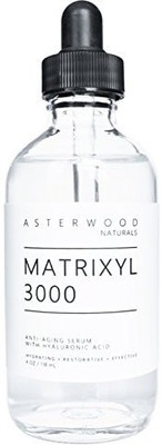 

Asterwood Naturals Matrixyl 3000 30% Serum With Organic Hyaluronic Acid 20% Anti Aging, Anti Wrinkle - Collagen Boost(118 ml)