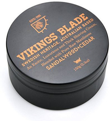 

Vikings Blade Luxury Shaving Cream Traditional Swedish Heritage Sandalwood(150.202 g)