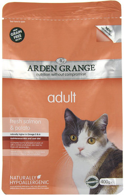 

arden grange ARDEN GRANGE FRESH SALMON& RICE Salmon 2 kg Dry Cat Food