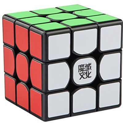 

D-Fantix Moyu Weilong Gts Speed Cube 3X3 Magic Cube Puzzle Sticker Black(1 Pieces)