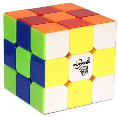 

Play Win Kungfu 3X3X3 6 Color Stickerless Speed Cube(1 Pieces)