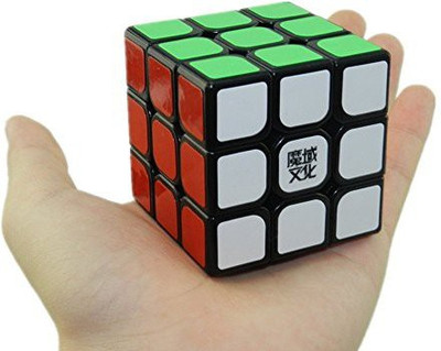 

MoYu D-Fantix Yj Hualong Speed Cube 3X3 Smooth Magic Cube Puzzles Kids Toys Black(1 Pieces)