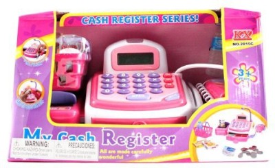 

KidFun Products Deluxe Edition) Pretend Play Electronic Cash Register Toy Realistic Actions & Sounds