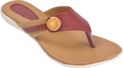 

With The Fashion Women CHERRY Flats