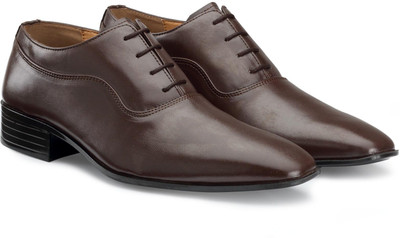 

Escaro Men's Formal Lace Up For Men(Brown