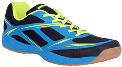 

Nivia Black Blue Super Court Badminton Shoes For Men(Black