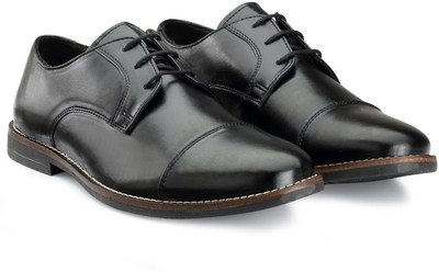 

Escaro Men's Formal Derby For Men(Black