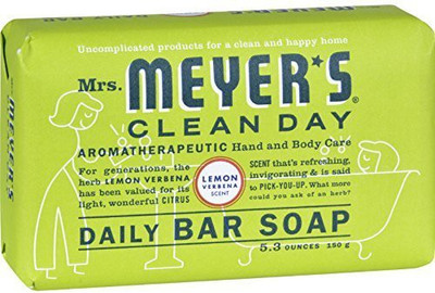 

Mrs Meyers Clean Day Bar Soap Lemon Verbena Scent, 12-pack(150.202 g, Pack of 12)