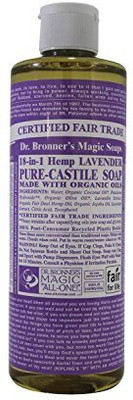 

Dr. Bronner's Magic Soap All One Csla16 76416 Lavender Pure Castile Liquid Soaps(453.44 g, Pack of 2)