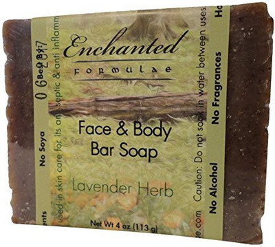 

Enchanted Formulae Face & Body Bar Soap With Lavender Herb(113 g)