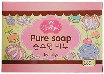 

Jellys Pure Soap Body Whitening Vitamin E White Aura Reduce Dark Spot Anti Aging 1 Bar(100 g)