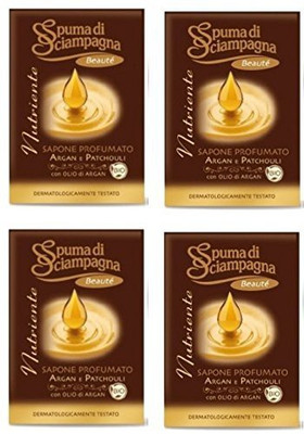

Spuma Di Sciampagna Italsilva: "argan E Patchouli" Perfumed Soap(100.0402 g, Pack of 4)