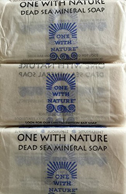 

One With Nature Dead Sea Mineral Soap Vanilla Sugar Pack Of 3(113.36 g, Pack of 3)