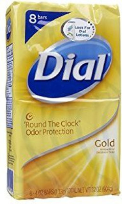 

Dial Bar Gold Antibacterial Deodorant Soap, Ea 8 Count(113.36 g, Pack of 3)