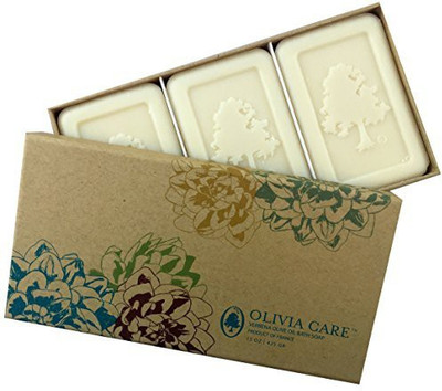 

Olivia Care Natural Olive Oil Bath Soaps, Essence Of Verbena Set Of Three(567 g, Pack of 3)