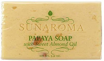 

Sunaroma Relax Your Body & Soul - Aromatherapy Blend Papaya Noodle Soap With Sweet Almond Oil(141.7 g)
