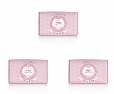 Perlier "fresia" Freesia Scented Soap Packages(99.19 g, Pack of 3)