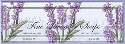 

Le Veneri Fine Lavender Soap Set 3 X From Italy(99.19 g, Pack of 3)