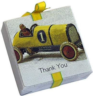 

Caryl B Greeted Racer Soap, Thank You, Yellow(100 g)