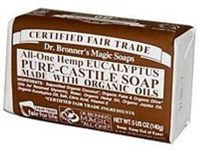 

Dr. Bronner's Magic Soap All One Obeu05 Eucalyptus Bar Soap(141.7 g, Pack of 2)