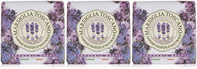 

Saponeria Nesti Firenze "lavanda Toscana" Tuscan Lavender Perfumed Soap, "marsiglia Toscano" Line(200 g, Pack of 3)