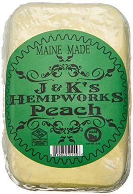 

J&k's Hempworks Glycerin Soap, Peach(100 g)