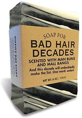 

Whiskey River Soap Co. Bad Hair Decades - Scented With Man Buns And Mall Bangs(170.04 g)
