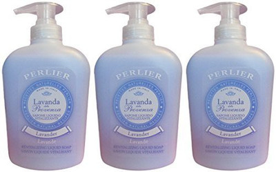 

Perlier "lavanda Della Provenza" Liquid Soap, Lavender Scent, Measuring Cap(300 ml, Pack of 3)