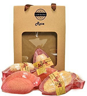 

Hhom Soap Luffa Set Rose(100 g, Pack of 5)