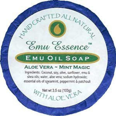 

Emu Essence Oil Soap Aloe Vera Mint Magic(100 g)