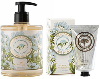 

Panier Des Sens Sea Fennel Liquid Marseille Soap And Hand Cream Set(478.946 g)
