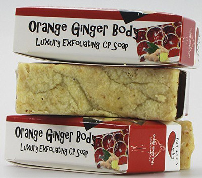 

Natures Bar Handmade Luxury Orange Ginger Body Exfoliating Cp Soap(77.935 g, Pack of 3)