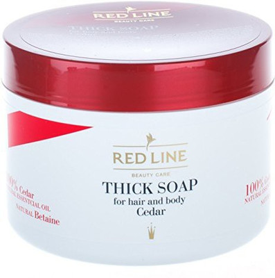 

Russkaya Cosmetica Red Line, Thick Soap For Hair And Body, Cedar(500 ml)