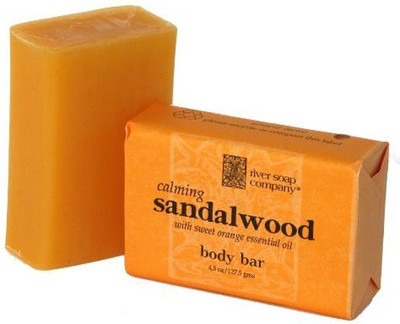 

River Soap Company Sandalwood Triple Milled All Vegetable(127.53 g)
