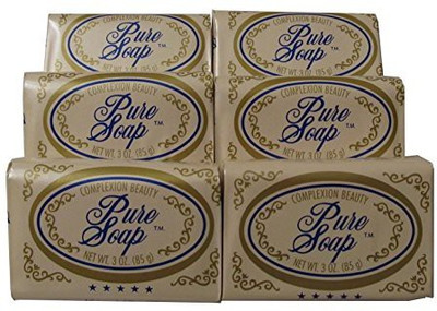 

Cal Ben Five Star Soap Products Complexion Beauty Pure , 6 Pack(85 g, Pack of 6)