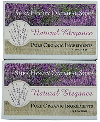 

Kmd Direct Natural Elegance Pure Organic Soap Made With Usda Certified Organic Ingredients, Available In 10(113.36 g, Pack of 2)