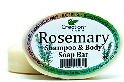 

Creation Farm Rosemary 100% Pure Botanical Shampoo & Body Soap(113.36 g, Pack of 2)
