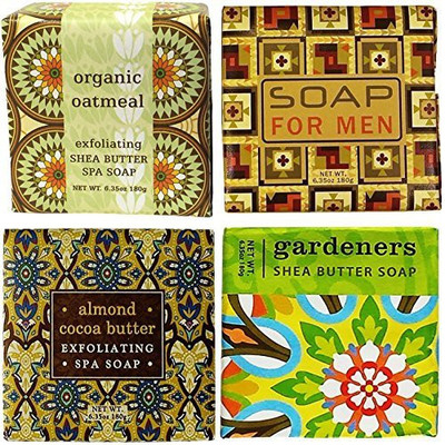 

Greenwich Bay Trading Company 4 Scents Soap Sampler Set(179.959 g, Pack of 4)